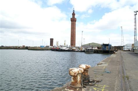 Grimsby Dock Fishing Town The Port Of Grimsby Lincolnshire England