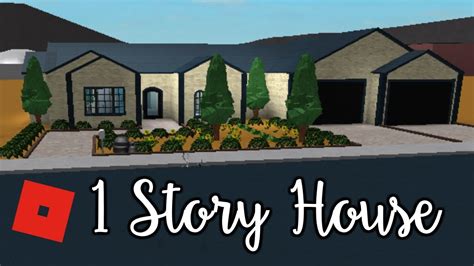 How To Build A House In Bloxburg 1 Story Story Guest