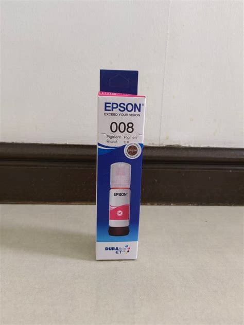 Genuine Epson Ink 008 Black Cyan Magenta Yellow Lazada Ph