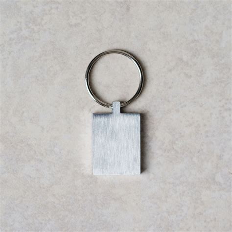 Personalized Rectangle Keychain Create Yours Today