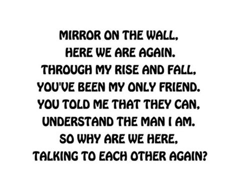 Mirror Lil Wayne Feat Bruno Mars Indpirational Quotes Song Qoutes