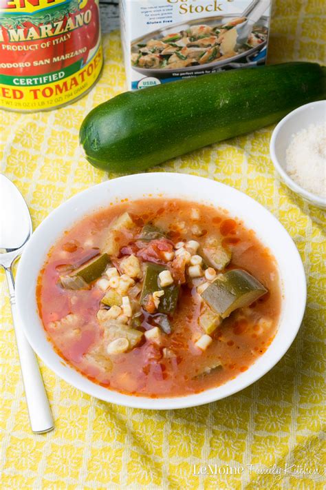 Check spelling or type a new query. Italian Zucchini & Tomato Soup - LeMoine Family Kitchen
