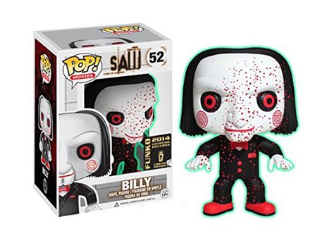 Funko Pop Movies Saw Billy The Puppet Bloody Glow Figure 52