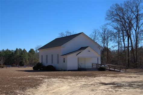 Parkers Chapel United Methodist Church Circa 1860 Jefferson County Vanishing Georgia
