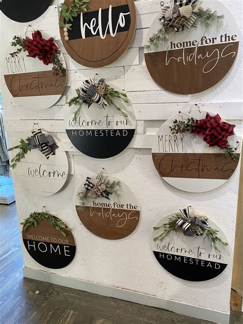 Wreath Ideas Door Signs Diy Cricut Crafts Christmas Crafts