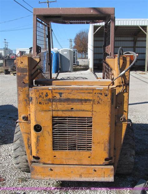 1979 Case 1830 Skid Steer In Mt Pleasant Ia Item L1823 Sold