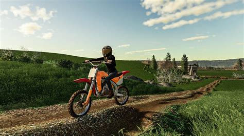 Motocross Dirt Bike V10 Mod Farming Simulator 2022 19 Mod