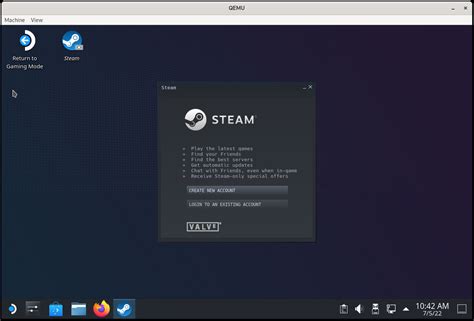 Running The Steam Decks Os In A Virtual Machine Using Qemu The World