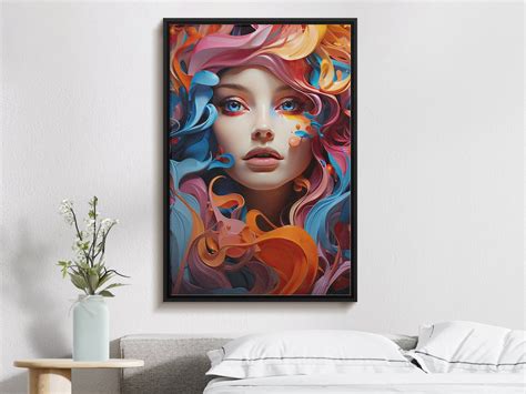 Abstract Art Digital Download Wall Art Poster Commercial Etsy