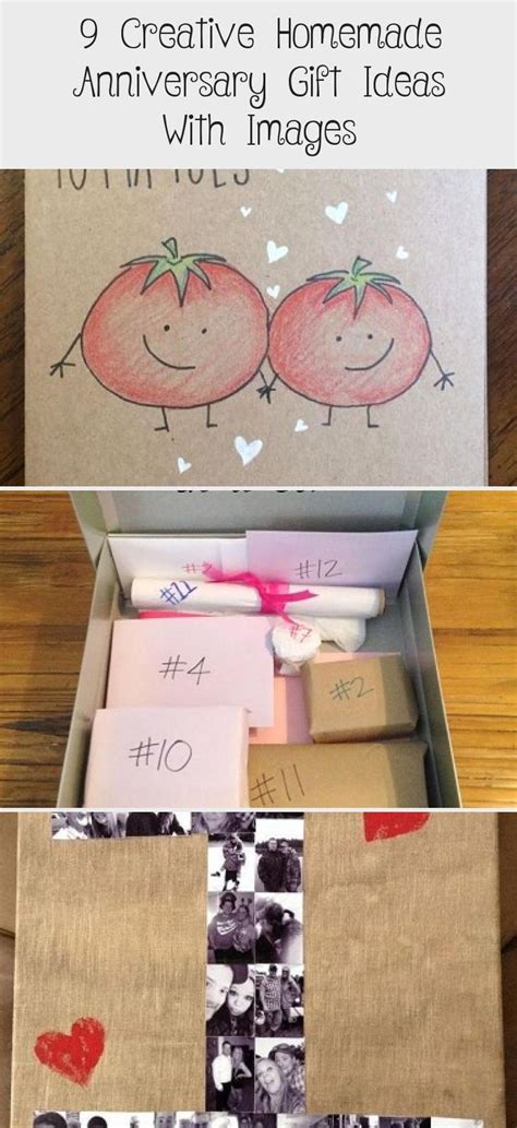 Homemade gifts demonstrate you cared enough to give of yourself….your time everyone can make an anniversary gift. 9 Creative Homemade Anniversary Gift Ideas With Images ...