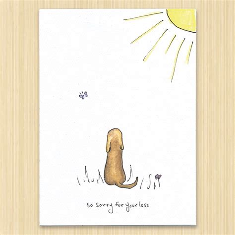 We did not find results for: Sympathy card Pet sympathy card, So Sorry for your Loss by ...