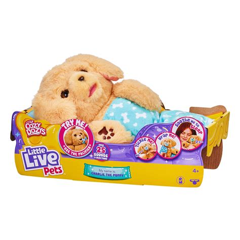 Buy Little Live Petscozy Dozys Charlie The Puppy Interactive Plush