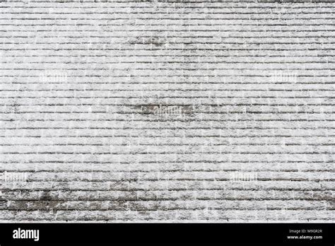 Snow Covered Tiled Roof Stock Photo Alamy