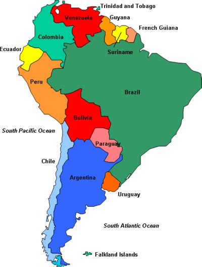 Spanish Speaking Countries Maps