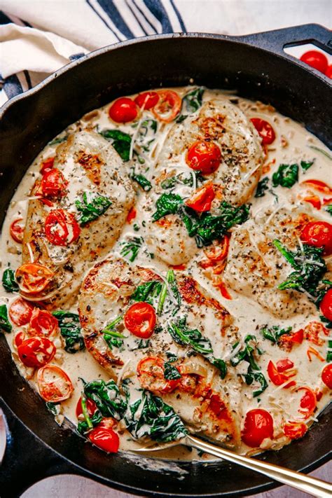 Working in batches if needed, add the chicken and sear until deeply browned on the bottom, 6 to 7 minutes. Creamy Italian Chicken Skillet. Don't struggle deciding on ...
