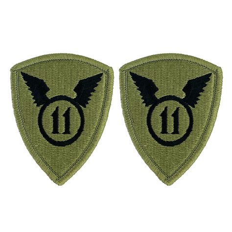 Army 11th Airborne Division Ocp Embroidered Patch Vanguard Industries