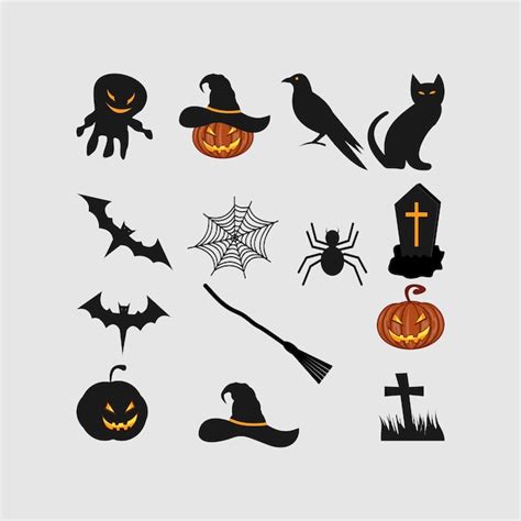 Premium Vector Halloween Vector Elements