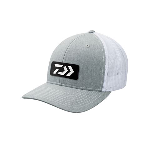 Daiwa Embroidered D Vec Colored Trucker Caps Clothing