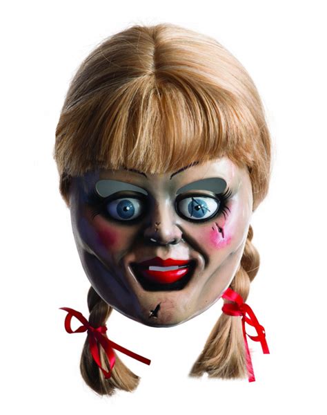 Annabelle Mask And Wig Annabelle Costume Accessory