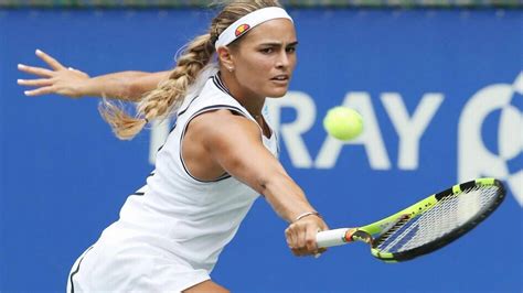 Puerto Rico Gold Medalist Monica Puig In Wednesdays Featured Match