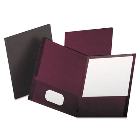 Linen Finish Twin Pocket Folders Box Of 25 Ultimate Office