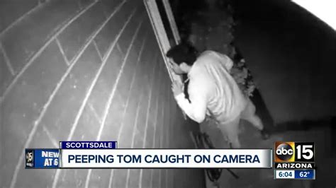 Peeping Tom Caught On Camera