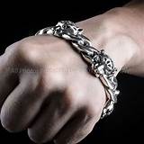 Pictures of Mens Silver Bracelets Sterling Silver