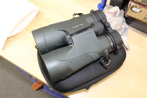 Vortex 10 X 50 Binoculars In The Case With No Reserve For Sale At