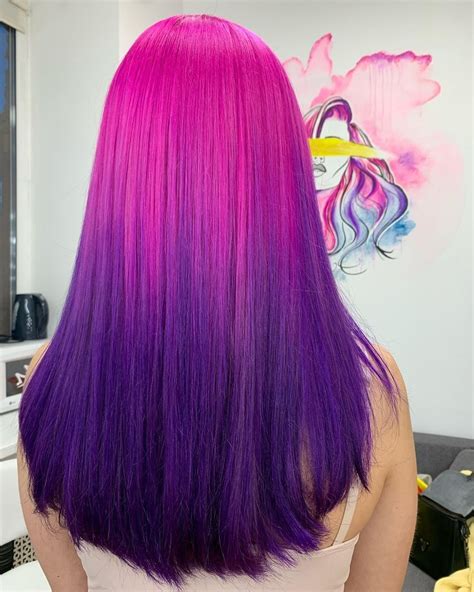 Pin By Sarah Suekawa On ~hair Styles~ In 2023 Rarest Hair Color Two Color Hair Hot Pink Hair