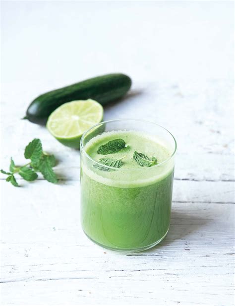 Recette Jus D Tox Concombre Citron Menthe Marie Claire