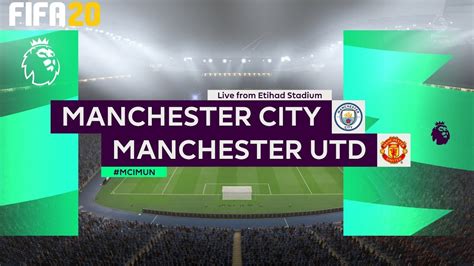 Manchester rivals meet at old trafford as man utd and man city clash in the premier league. FIFA 20 ! Manchester City Vs Manchester United ! English Premier League 2019/20 | 07.12.2019 ...