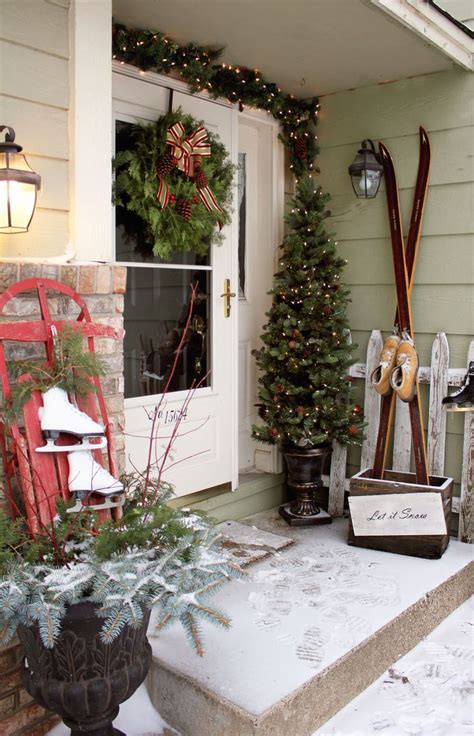 228 Best Christmas Porches Images On Pinterest