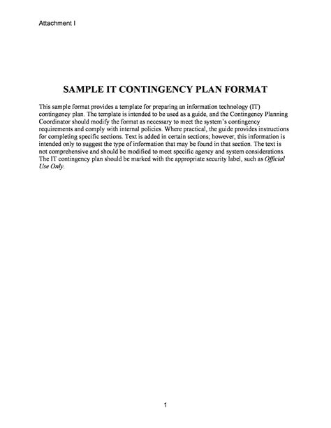 40 Detailed Contingency Plan Examples And Free Templates