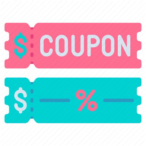 Coupon Discount Ticket Icon