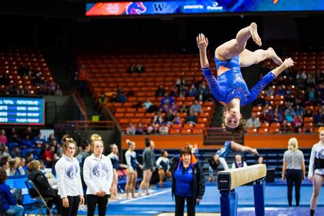 Photos Boise State Gymnastics Takes Another Big Win Against Utah State And Washington Kboi