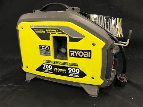 Ryobi Propane Inverter Generator Model Ryci911lp