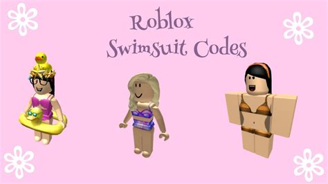 Aesthetic Swimsuit Codes For Bloxburg
