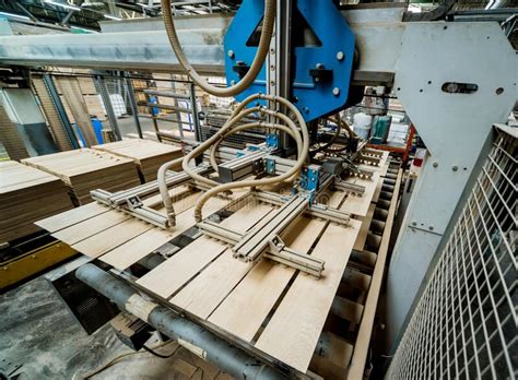 Production Line Of The Wooden Floor Factory Cnc Automatic Woodworking