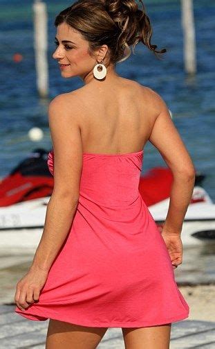 Ujena F604 Classic Poolside Cover Up Fuchsia Silky Looks Great On
