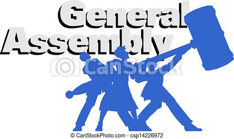 Vectors Illustration Of General Assembly General Assembly Csp14226972