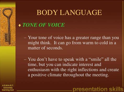 Ppt Body Language Powerpoint Presentation Free Download Id1274602
