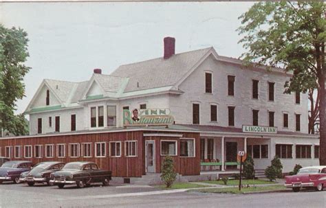 vermont essex junction the lincoln inn hotel and restaurant 1956 sk577 essex vermont hotel