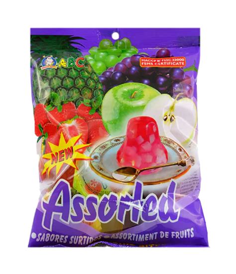Abc Assorted Jelly 300g Haisue Shop Jelly Snacks Online