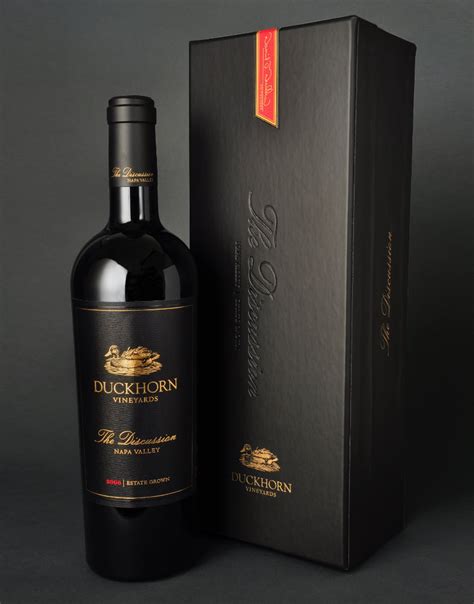 21st birthday red roses floral photography black wine box. CF Napa Brand Design - Duckhorn's The Discussion Gift Box ...