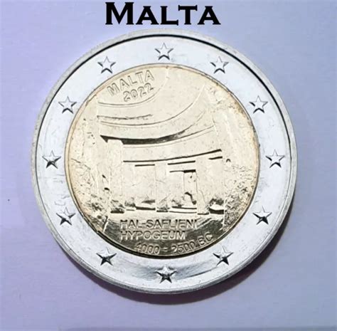 Euro Commemorative Coin Malta Hypogeum By Al Saflieni
