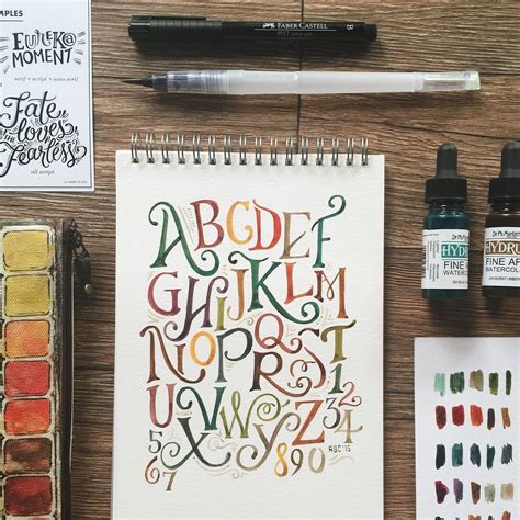 Type By Abc Iii On Behance Hand Lettering Lettering Alphabet