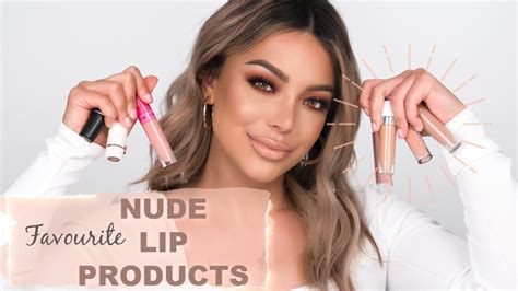 MY FAVOURITE NUDE LIP PRODUCTS Dilan Sabah YouTube