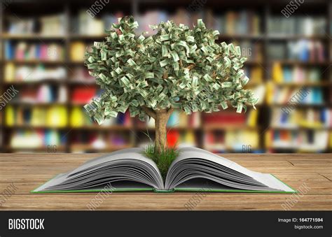 Tree Growing Book Big Image And Photo Free Trial Bigstock