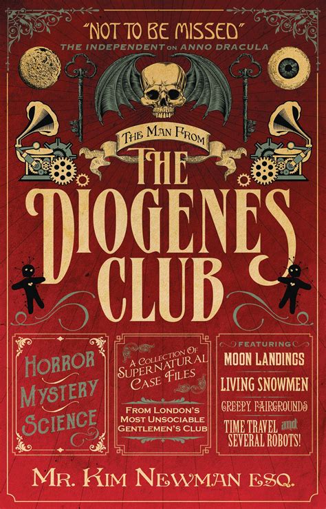 The Man From The Diogenes Club By Mr Kim Newman Diogenes Club The