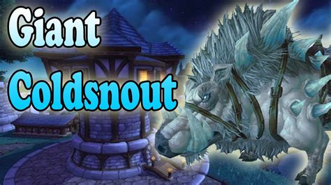 Check spelling or type a new query. Giant Coldsnout Mount Gold Garrison Invasion - World of Warcraft: Warlords of Draenor - YouTube